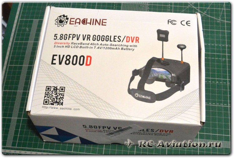 Обзор видеошлема Eachine EV800D
