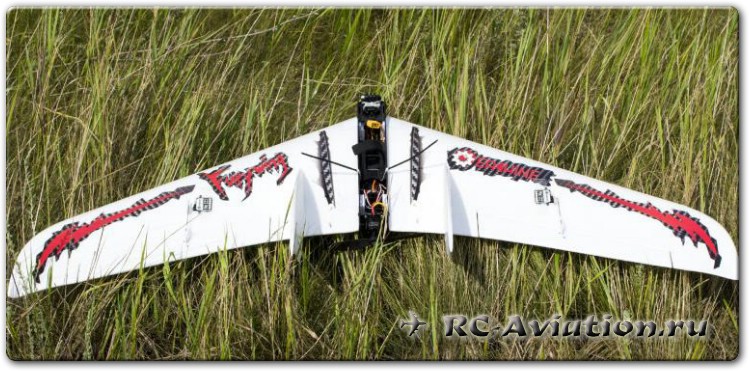 Радиоуправляемое летающее крыло для FPV - Eachine Fury Wing