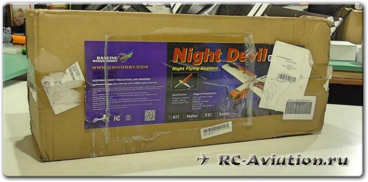 Night Devil - Радиоуправляемая модель для вечерних полетов