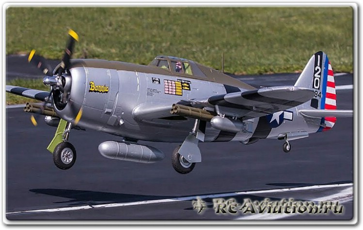 RC авиамодель FMS P-47 Thunderbolt
