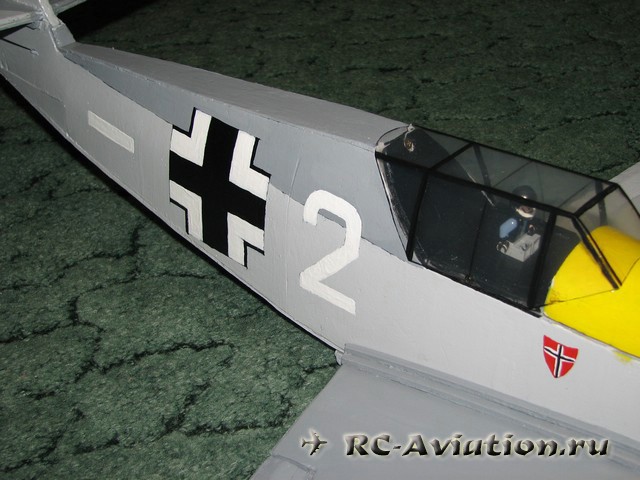 модель самолета bf-109