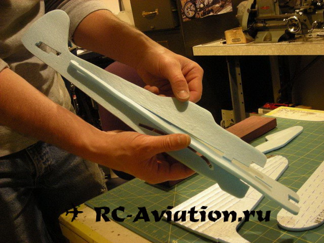 Как сделать авиамодель из потолочной плитки своими руками